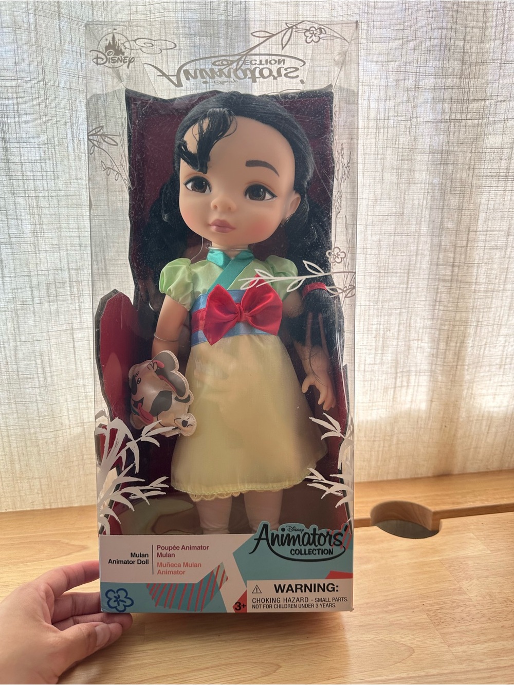 New Disney Animators Collection Doll- Mulan